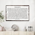 Psalm 91 - Whoever Dwells Sign by Tailored Canvases