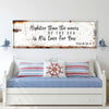 Psalm 93:4 - Mightier Than The Waves Is His Love Rustic Sign