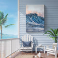 Psalm 93:4 - Mightier Than The Waves Sign by Tailored Canvases