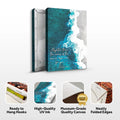Psalm 93:4 - Mightier Than The Waves Sign by Tailored Canvases
