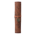 PU Leather Rollup Pen Bag Vintage Creative Map Pencil Case by DailySale