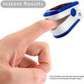 Pulse Oximeter H8 Fingertip Oximetry Blood Oxygen SpO2 Monitor Fitness Tracker by DailySale