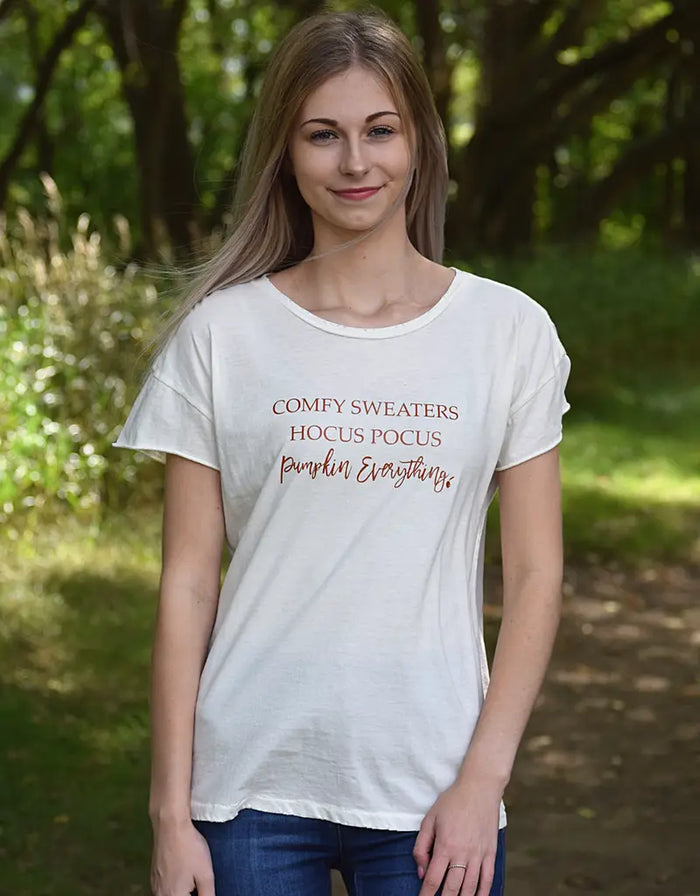 Pumpkin Everything Tee by Boutique 23