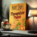 Pumpkin Patch Sign VII by Tailored Canvases