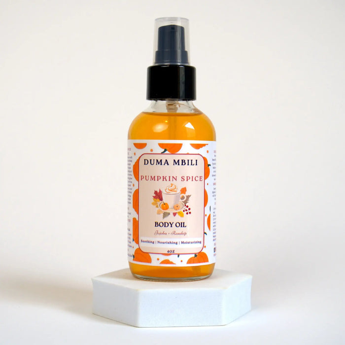 Pumpkin Spice Body Oil by Duma Mbili LLC