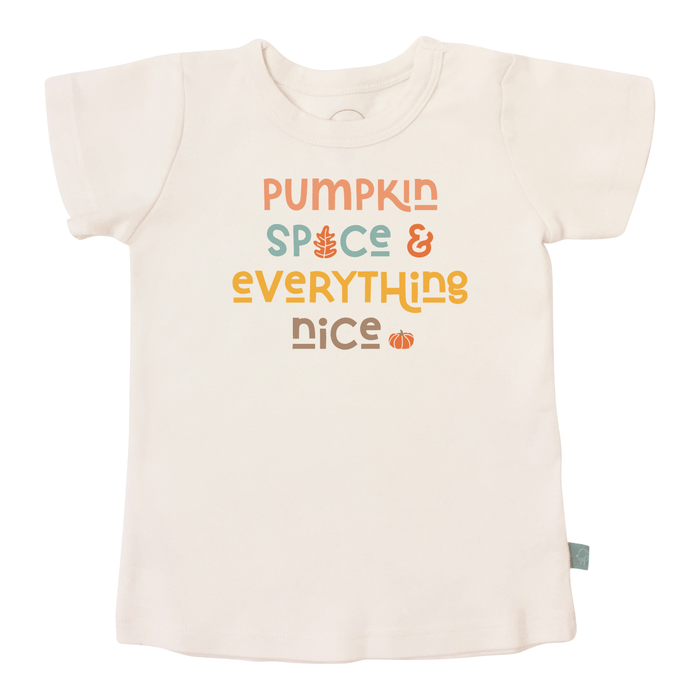 graphic tee | pumpkin spice nice by Finn + Emma