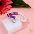 Pure Luck - Horseshoe Amethyst Bracelet by Conscious Items