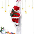 Puroregno Electric Climbing Ladder Rope Santa Claus Doll by DailySale