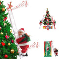 Puroregno Electric Climbing Ladder Rope Santa Claus Doll by DailySale