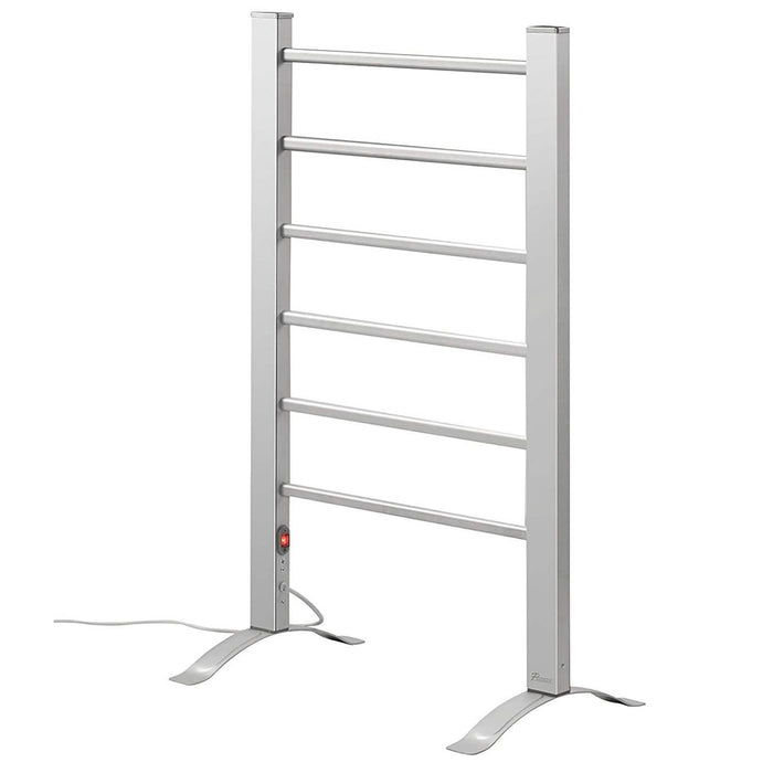 Pursonic 6-Bar Freestanding or Wall Mountable Electric Towel Warmer by DailySale
