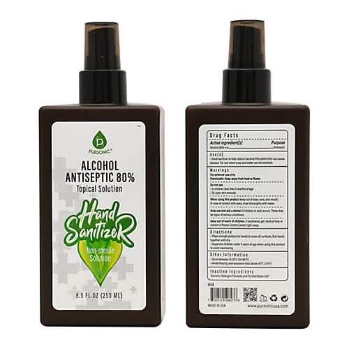 Pursonic 8oz Moisturizing Hand Sanitizer by DailySale