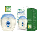 Pursonic Foot Spa Massager with Vibrating Bubbles & Tea Tree Oil Foot Salt Scrub with Epsom Salt by DailySale