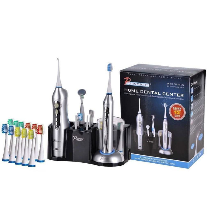 Pursonic S625 Rechargeable Sonic Toothbrush & Water Flosser by DailySale