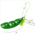 Push Pea Squeezing Keychain by DailySale