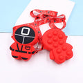 Push Pop Squid Game Keychain Pouch by DailySale