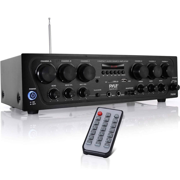 Pyle Wireless Bluetooth Home Audio Amplifier (Refurbished) by DailySale