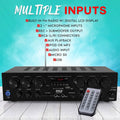 Pyle Wireless Bluetooth Home Audio Amplifier (Refurbished) by DailySale