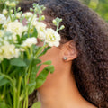 Pyrite Earrings of Wealth by Conscious Items