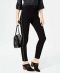 Style & Co Petite Chain-Embellished High-Rise Skinny Jeans, Size 4P by Vanessa Jane