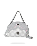 Sprayground Ai Stunna Cream Shark Handbag B5562 by I-Max Fashions