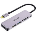 QGeeM 5-in-1 USB C to HDMI Adapter with 4K HDMI Output by DailySale