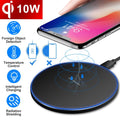 Qi Fast Wireless Charger 10W Charging Pads by DailySale