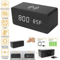 Qi Wireless Charger Digital Alarm Clock by DailySale