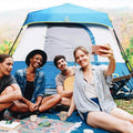QOMOTOP 6 Person 60 Seconds Set Up Camping Tent by DailySale