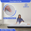 QOMOTOP Ultra Thick Self-Inflating Camping Mattress by DailySale