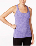Ideology Womens Racerback Stretch Tank Top by Vanessa Jane
