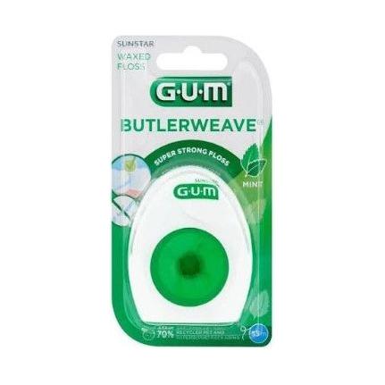 GUM Butlerweave Mint Waxed Super Strong Floss 55m by Pasteur Pharmacy