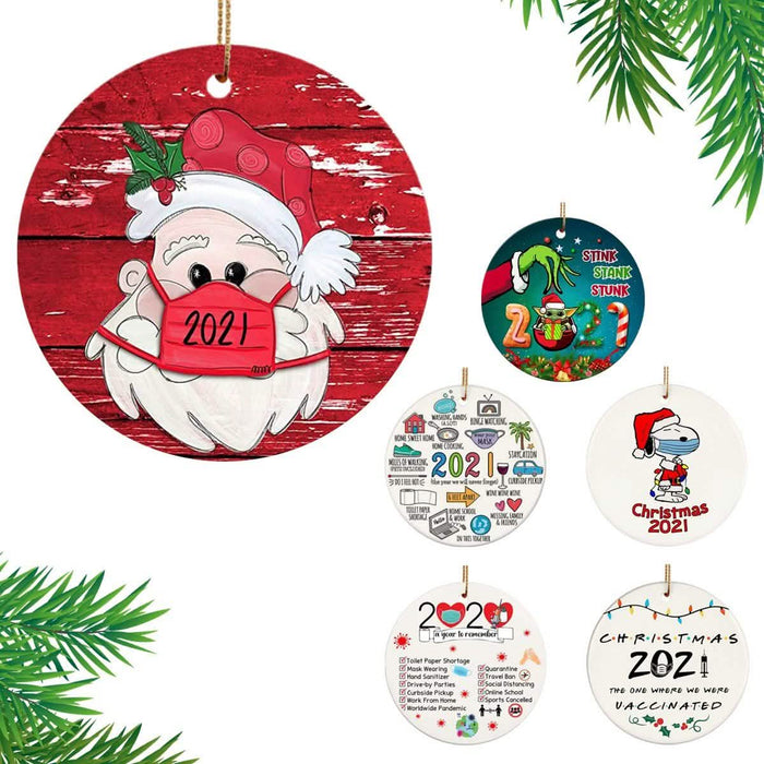 Quarantine Special Christmas Tree Ornaments by DailySale