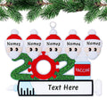 Quarantine Special Family Christmas Ornaments Personalized Gifts by DailySale