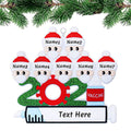 Quarantine Special Family Christmas Ornaments Personalized Gifts by DailySale