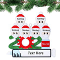 Quarantine Special Family Christmas Ornaments Personalized Gifts by DailySale