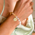 Quartet of Luck - Citrine & Selenite Bracelet of Serendipity by Conscious Items