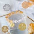 Quartet of Luck - Citrine & Selenite Bracelet of Serendipity by Conscious Items