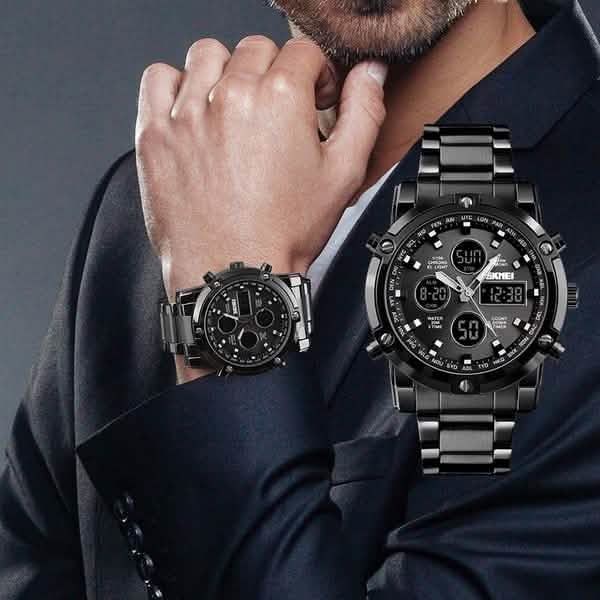 Quartz Men's Digital Clock Fashion Watch Relogio Masculino 1389 by DailySale