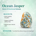 Quiet My Mind – Ocean Jasper Bracelet | 6mm by Conscious Items
