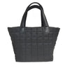 Quilted Nylon Zip-Top Tote Bag for Women – Lightweight 16″ Laptop Work & Travel Tote