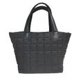 Quilted Nylon Zip-Top Tote Bag for Women – Lightweight 16″ Laptop Work & Travel Tote by MiamiLeathers.com