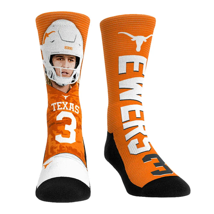 Quinn Ewers - Texas Longhorns - Big Player by Rock 'Em Socks
