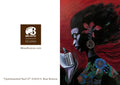'QUINTESSENTIAL SOUL LP' S. Ross Browne Greeting Card: 5x7 Frame Ready by Adiva Naturals