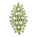8.89 Carat Genuine Peridot .925 Sterling Silver Ring by Bids.com