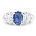 1.40 Carat Genuine Kyanite .925 Sterling Silver Ring by Bids.com