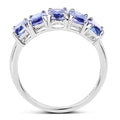 2.65 Carat Genuine Tanzanite .925 Sterling Silver Ring by Bids.com