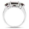 5.01 Carat Genuine Garnet .925 Sterling Silver Ring by Bids.com