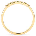 0.22 Carat Genuine Dark Yellow Diamond 14K Yellow Gold Ring (I1-I2) by Bids.com