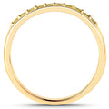 0.27 Carat Genuine Yellow Diamond 14K Yellow Gold Ring (SI1-SI2) by Bids.com
