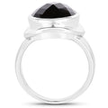 7.90 Carat Genuine Smoky Quartz .925 Sterling Silver Ring by Bids.com